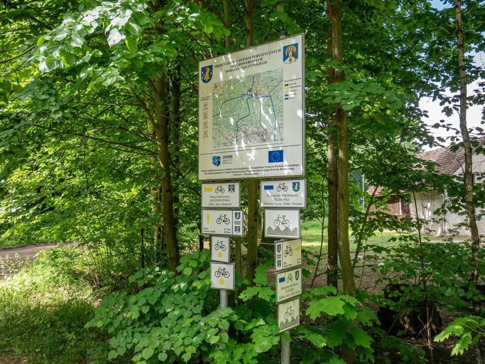 Szlak Niedźwiedzi&oacute;wka - oznakowanie