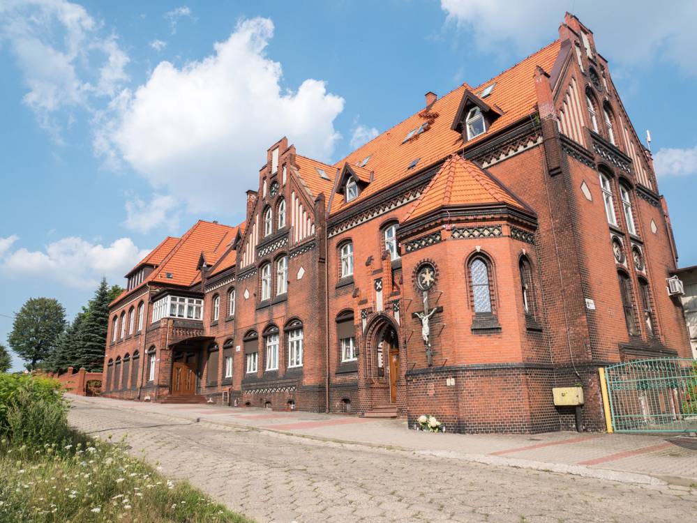 Ż&oacute;łty szlak rowerowy nr 5 w Katowicach