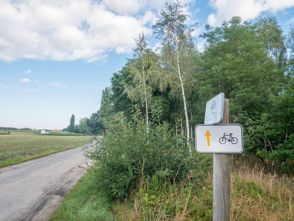 Ż&oacute;łty szlak rowerowy nr 16 - Gliwice - Ujazd