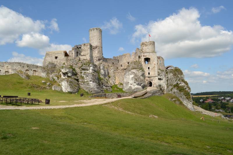 Zamek Ogrodzieniec w Podzamczu fot. Rafał Rębisz
