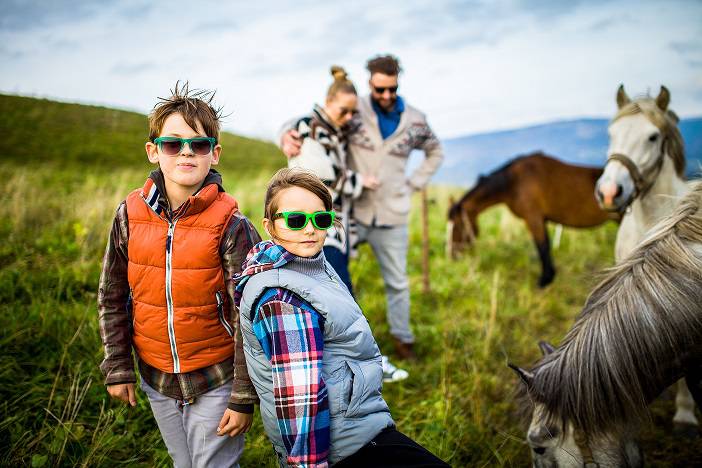 W Beskidach z dzieckiem